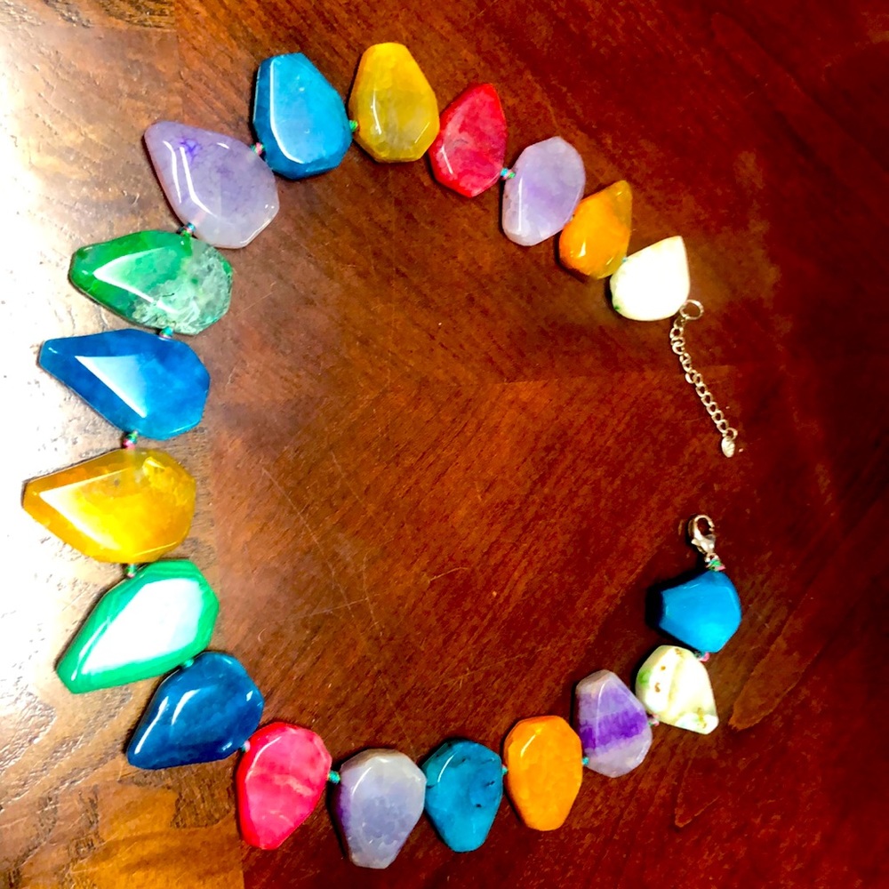 Multi Stone Necklace